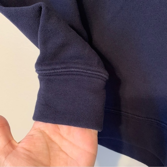 J. Crew Factory Teddie Sweater Black & Animal Leopard Print Intarsia Heart - Picture 8 of 9